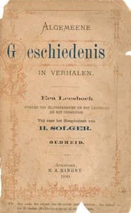 Algemeene Geschiedenis in Verhalen: Oudheid