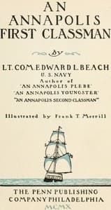 An Annapolis First Classman