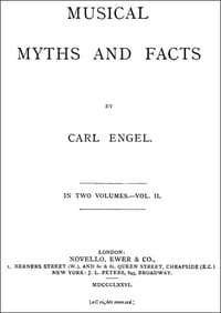 Musical Myths and Facts, Volume 2 (of 2)