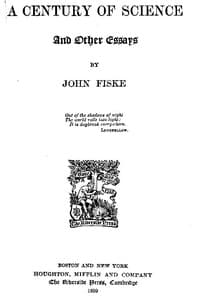 A Century of Science, and Other Essays book cover