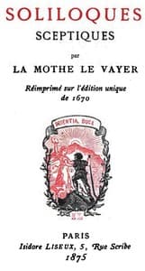Soliloques sceptiques book cover