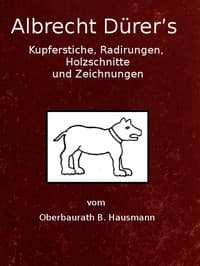 Albrecht Dürer's Kupferstiche, Radirungen, Holzschnitte und Zeichnungen book cover