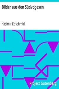 Bilder aus den Südvogesen book cover