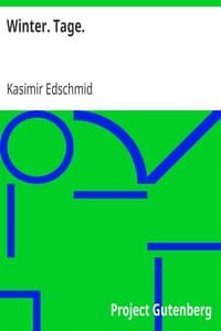 Winter. Tage. book cover