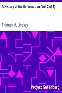 A History of the Reformation (Vol. 2 of 2) book cover