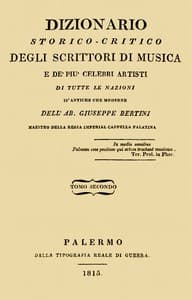 Dizionario storico-critico degli scrittori di musica e de' più celebri artisti, vol. 2
Di tutte le nazioni sì antiche che moderne