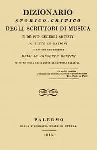 Dizionario storico-critico degli scrittori di musica e de' più celebri artisti, vol. 3
Di tutte le nazioni sì antiche che moderne
