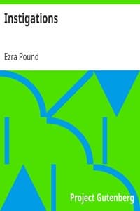 Instigations
Together with An Essay on the Chinese Written Character book cover
