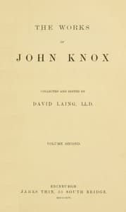 The Works of John Knox, Volume 2 (of 6)