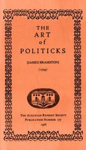The Art of Politicks book cover