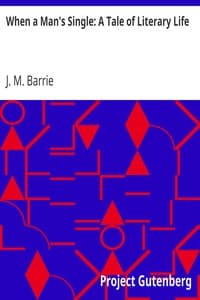 When a Man's Single: A Tale of Literary Life book cover