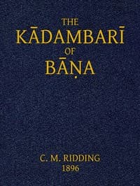 The Kādambarī of Bāṇa