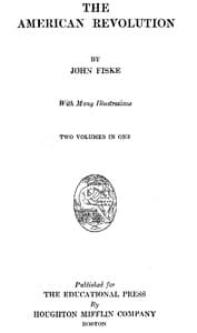 The American Revolution book cover
