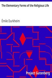 The Elementary Forms of the Religious Life book cover