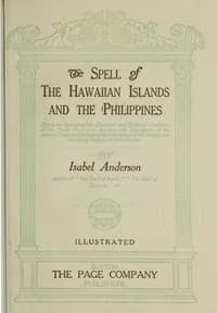 The Spell of the Hawaiian Islands and the Philippines book cover
