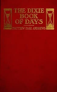 The Dixie Book of Days book cover