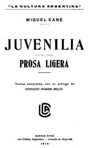 Juvenilla; Prosa ligera