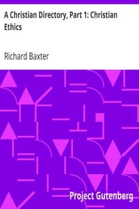 A Christian Directory, Part 1: Christian Ethics book cover