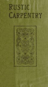 Rustic Carpentry book cover
