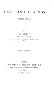 Lays and Legends (Second Series) book cover