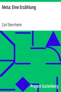 Meta: Eine Erzählung book cover