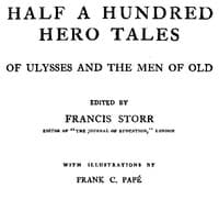 Half a Hundred Hero Tales of Ulysses and The Men of Old book cover