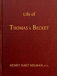 Life of Thomas à Becket book cover