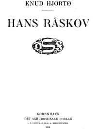 Hans Råskov book cover