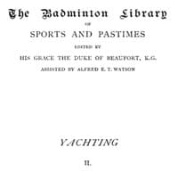 Yachting, Vol. 2 book cover