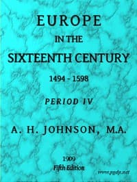 Europe in the Sixteenth Century, 1494-1598, Fifth Edition
Period 4 (of 8), Periods of European History