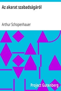 Az akarat szabadságáról book cover