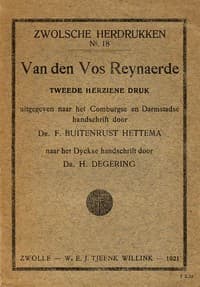 Van den Vos Reynaerde