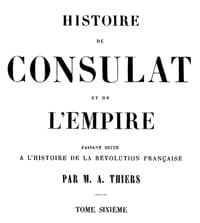 Histoire du Consulat et de l'Empire, (Vol. 06 / 20)
faisant suite à l'Histoire de la Révolution Française
