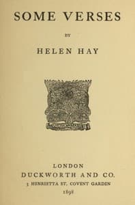 Some Verses book cover