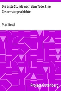 Die erste Stunde nach dem Tode: Eine Gespenstergeschichte book cover
