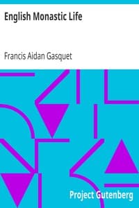 English Monastic Life book cover