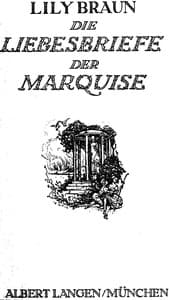 Die Liebesbriefe der Marquise