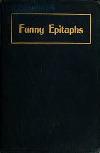 Funny Epitaphs