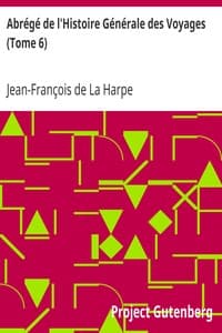 Abrégé de l'Histoire Générale des Voyages (Tome 6) book cover