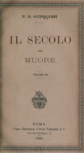 Il secolo che muore, vol. III book cover
