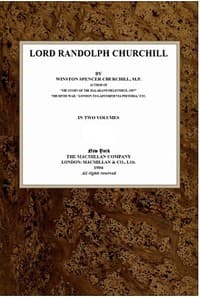 Lord Randolph Churchill book cover