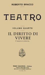 Il diritto di vivere: Dramma in tre atti book cover