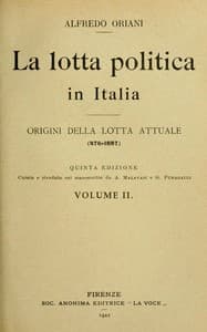 La lotta politica in Italia, Volume 2 (of 3)
Origini della lotta attuale (476-1887); Quinta edizione
