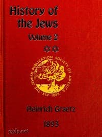History of the Jews, Vol. 2 (of 6) book cover