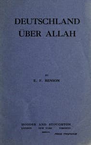 Deutschland Über Allah book cover