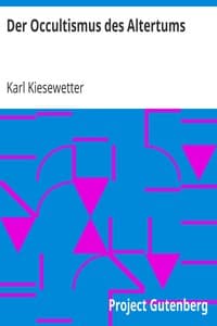 Der Occultismus des Altertums