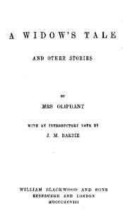 A Widow's Tale, and Other Stories