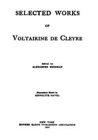 Selected Works of Voltairine de Cleyre book cover