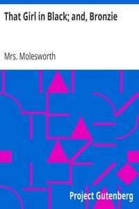 That Girl in Black; and, Bronzie book cover
