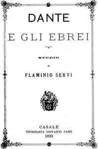 Dante e gli Ebrei: Studio